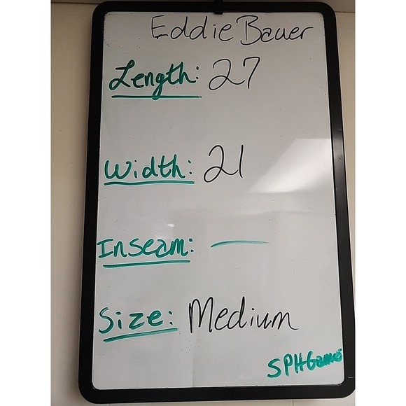 Eddie Bauer Button Front Sweater Vest Mens Med Cream Boho Retro 90s Y2K Casual - Picture 9 of 9